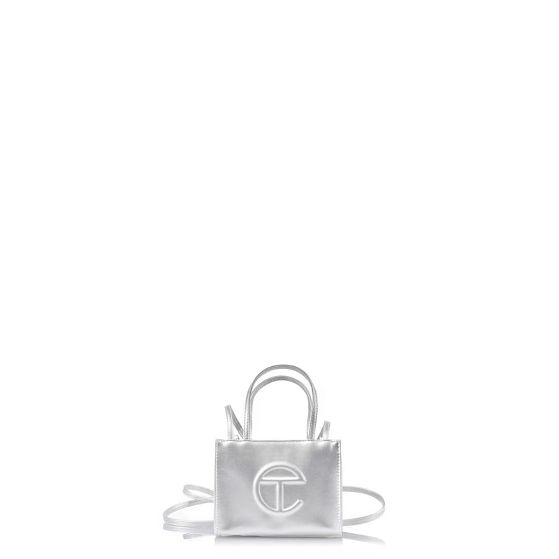 Telfar Shopping Bag - Small Silver